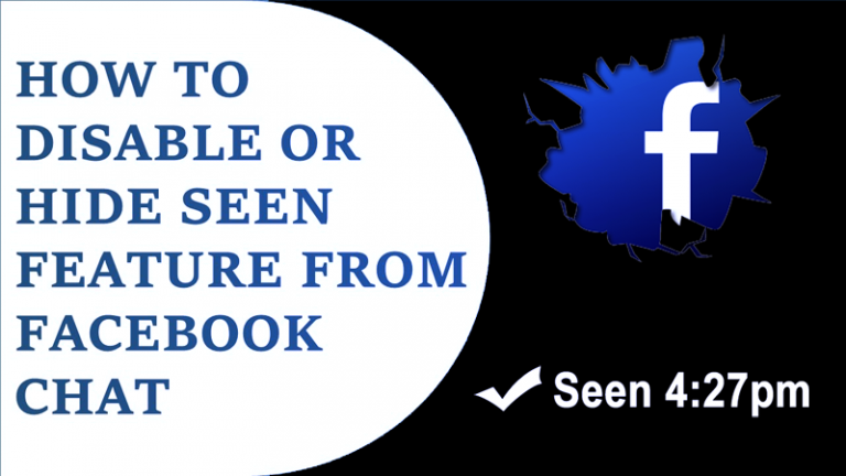 How to Hide My Last Seen From Facebook Chat 2018 How to Hide My Last Seen From Facebook Chat 2018