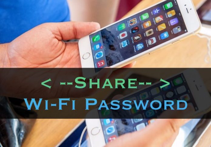 How to Share WiFi Password iPhone to Any iOS Device (iOS 12) – HD Tech News