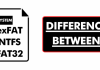 exFAT vs. NTFS vs. FAT32 – Difference Between Three File Systems