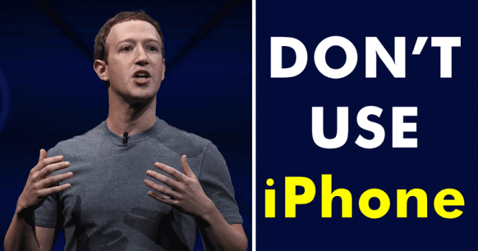 Mark Zuckerberg: Give Up iPhone And Use Android Mark Zuckerberg: Give Up iPhone And Use Android