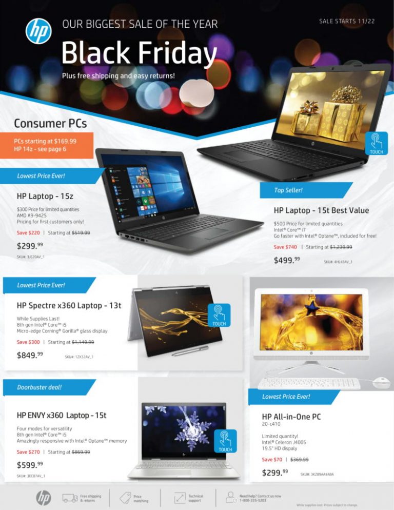 HP’s Massive Black Friday Sale Is Now Live! Insane Deals With Up To 60% Off