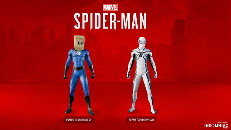 Spider-Man Update Adds New Fantastic Four Suits Spider-Man Update Adds New Fantastic Four Suits