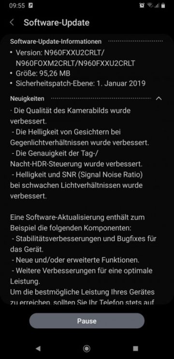 Android Pie Rolling Out for the Galaxy Note 9 in Germany; Note 8 Beta Likely to Start Next Week Android Pie Rolling Out for the Galaxy Note 9 in Germany; Note 8 Beta Likely to Start Next Week