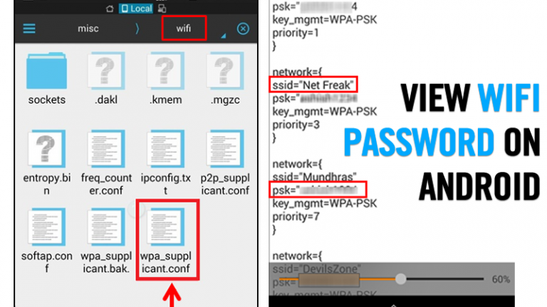 How To View Saved Wifi Passwords In Android (3 Methods)