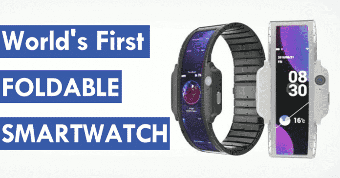 Meet The World’s First Foldable Smartwatch Meet The World’s First Foldable Smartwatch