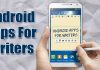 Top 15 Best Android Apps for the Writers