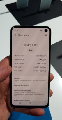 Hands-on With the Galaxy S10e – See What the Canary Yellow Model Looks Like, up Close and Personal Hands-on With the Galaxy S10e – See What the Canary Yellow Model Looks Like, up Close and Personal