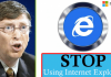 Microsoft: Stop Using The Internet Explorer
