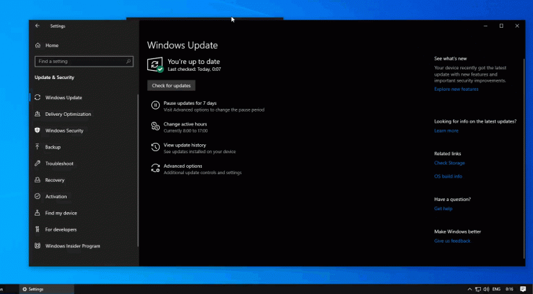 One of the Biggest Features of Upcoming Windows 10 1903? Ability to Pause Updates for 35 Days! One of the Biggest Features of Upcoming Windows 10 1903? Ability to Pause Updates for 35 Days!