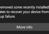 “We Removed Some Recently Installed Updates…” What Does This Upcoming Windows 10 Alert Mean