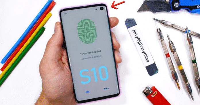 Galaxy S10 Durability Test – Scratch, Burn, And BEND Tested (Video)