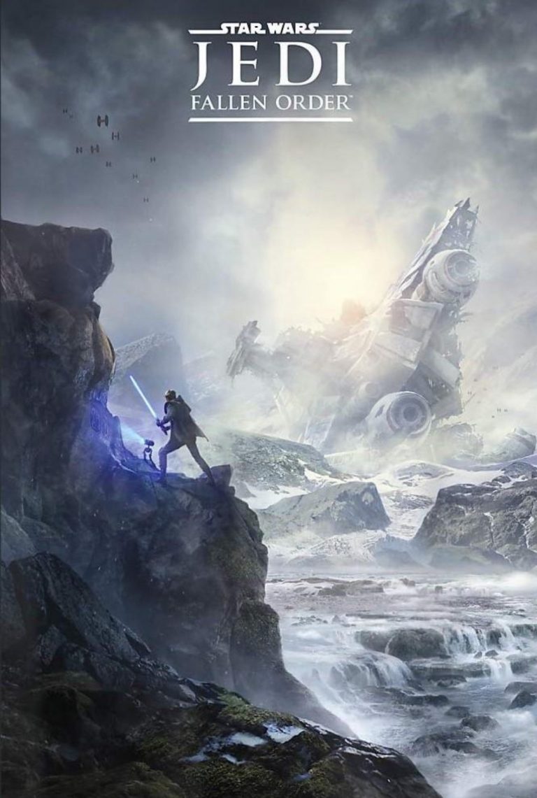 First Star Wars Jedi: Fallen Order Poster Surfaces; Shows Jedi and Droid at Snow-Covered Planet Looking at Crashed Spacecraft First Star Wars Jedi: Fallen Order Poster Surfaces; Shows Jedi and Droid at Snow-Covered Planet Looking at Crashed Spacecraft