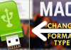 How To Format By Changing The Format Type Of A USB Drive In macOS