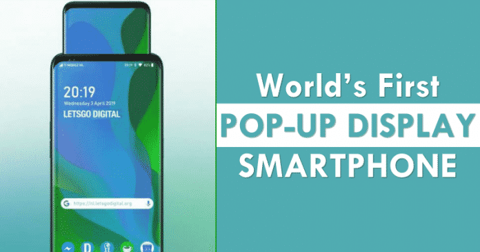 OPPO Designs An Absurd Pop-Up Display Smartphone OPPO Designs An Absurd Pop-Up Display Smartphone