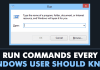 25+ Run Commands Every Windows User Should Know